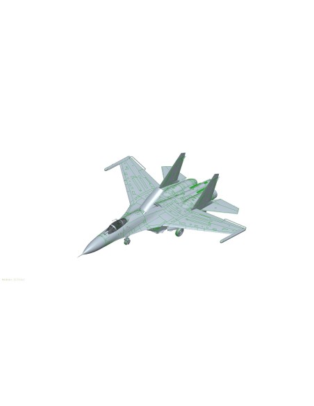 1:48 SU-27 FLANKER B-RUSSIAN KNIGTS AEROBATIC TEAM