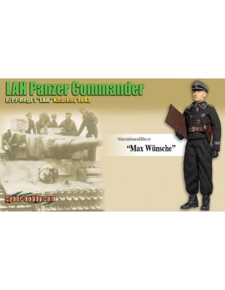 1:6 MAX WÜNSCHE LAH PANZER COMMANDER I./PZ.REGT 1