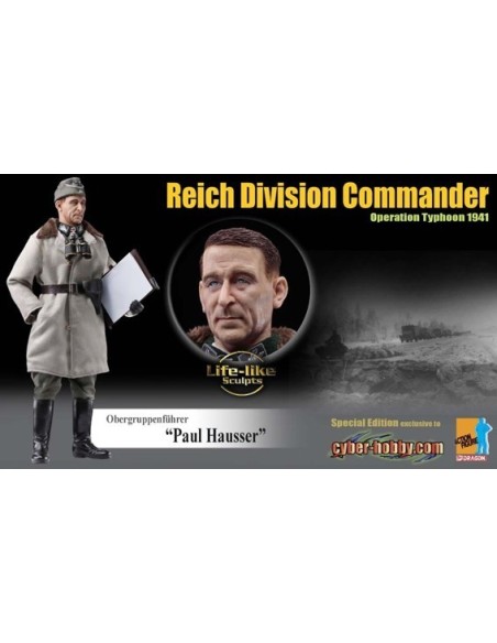 1:6 PAUL HAUSSER REICH DIV COMMANDER OPERATION