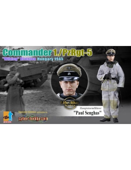 1:6 PAUL SENGHAS COMMANDER 1./PZ.GET-5 "WIKING"