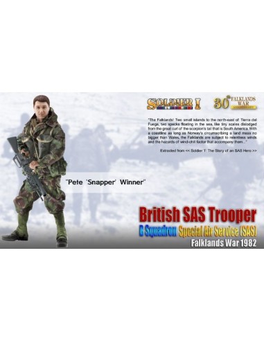 1:6 PETER WINNER (Solder) British SAS Trooper