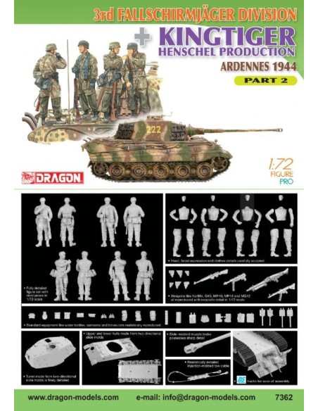 1:72 3rd Fallschirmjäger Div+Kingtiger Part 2