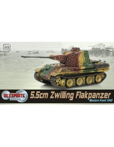 1:72 5.5cm Zwilling Flakpanzer Western Front 1945