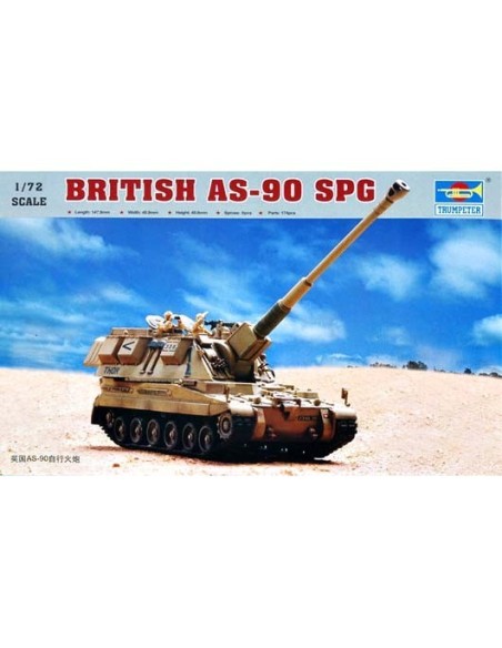 1:72 British AS-90 Self-propelled Howitzer