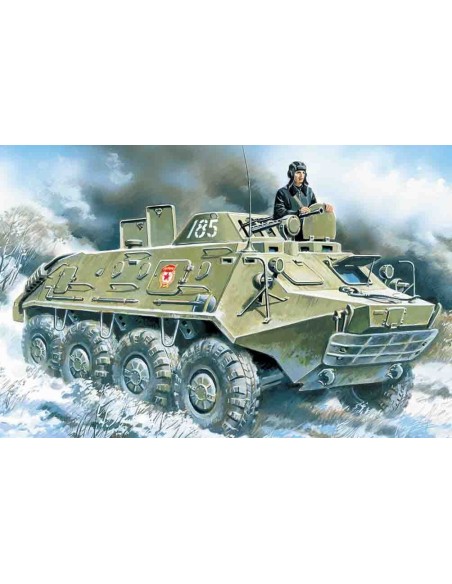 1:72 BTR-60PB, Armoured Personnel Carrier