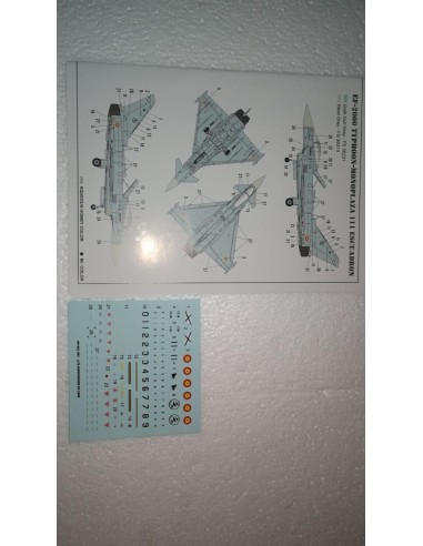 1:72 CALCA Eurofighter E-2000A Typhoon
