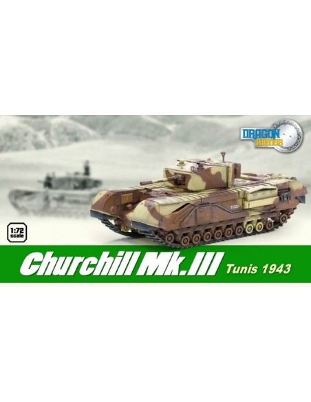 1:72 Churchill Mk.III, Tunis 1943