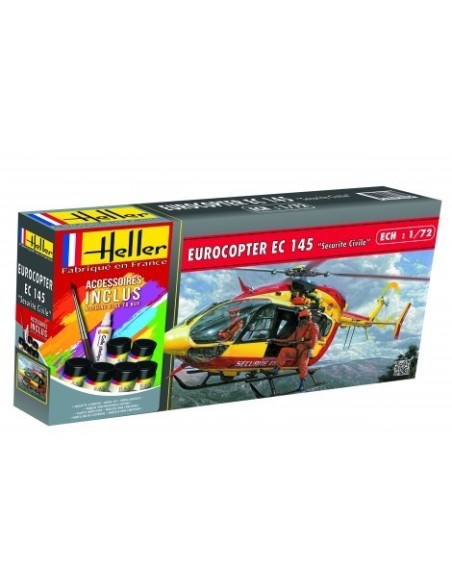 1:72 EUROCOPTER EC 145 "Sécurité Civile" (96 pièce