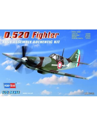 1:72 French D.520 Fighter