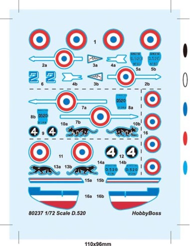 1:72 French D.520 Fighter