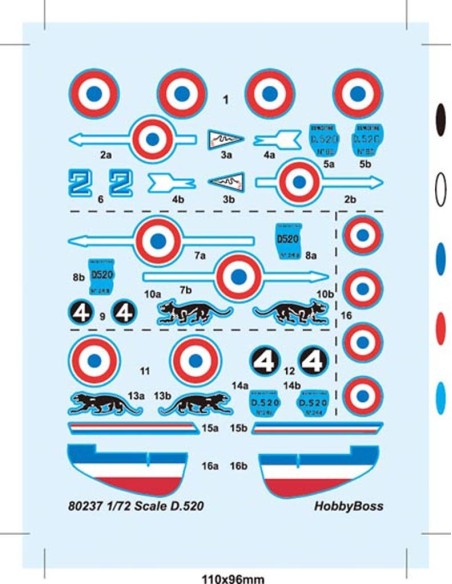 1:72 French D.520 Fighter