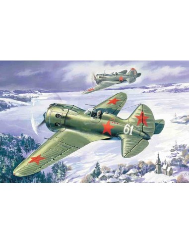 1:72 I-16 TYPE 24 WWII Soviet Fighter