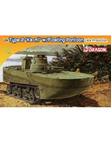 IJN TYPE 2 "KA-MI" W/FLOATING PONTOON LATE PROD