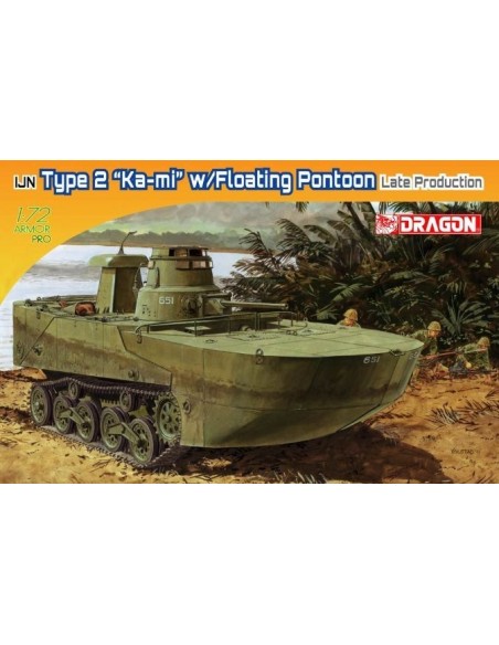 IJN TYPE 2 "KA-MI" W/FLOATING PONTOON LATE PROD