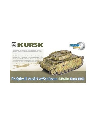 1:72 Pz.Kpfw.III Ausf.N w/Schurzen 6.Pz.Div.