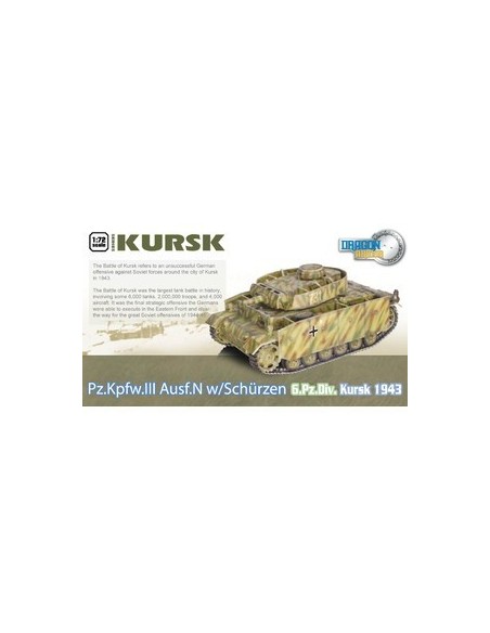 1:72 Pz.Kpfw.III Ausf.N w/Schurzen 6.Pz.Div.