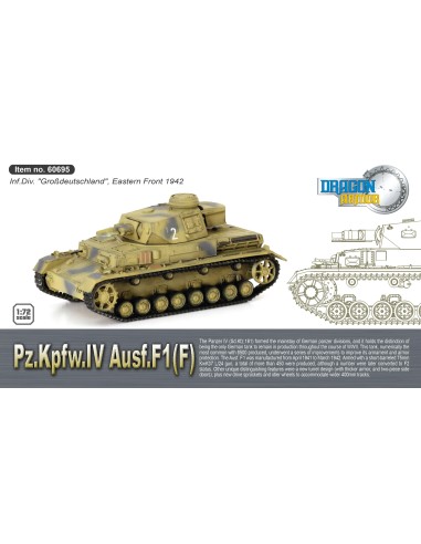 1:72 Pz.Kpfw.IV Ausf.F1 "GD" Division, Eastern 