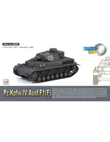 1:72 Pz.Kpfw.IV Ausf.F1 LAH Division, Germany 1942