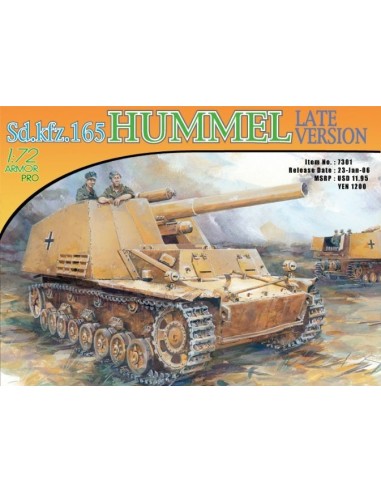 1:72 Sd.Kfz. 165 Hummel Late Prod