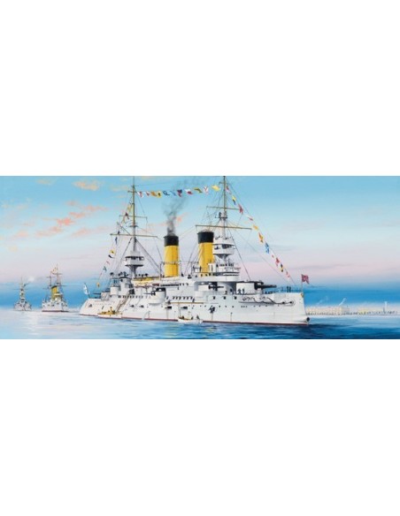 1:350 Russian Navy Tsesarevich Battleship 1904