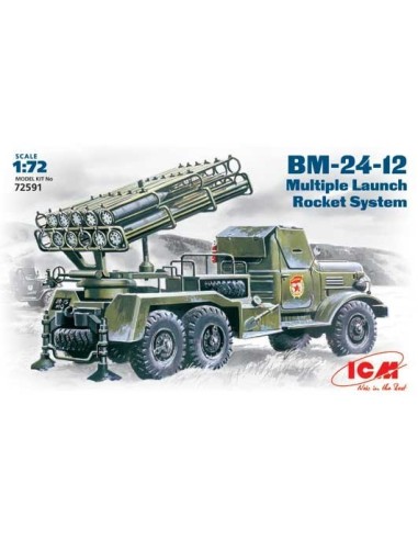 1:72 BM-24-12 Soviet Mutiple Launch Rocket System