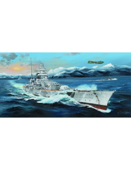 1:200 GERMAN SCHARNSHORT BATTLESHIP