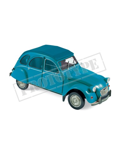 1:18 Citroën 2CV 6 Club 1982-Lagune Blue