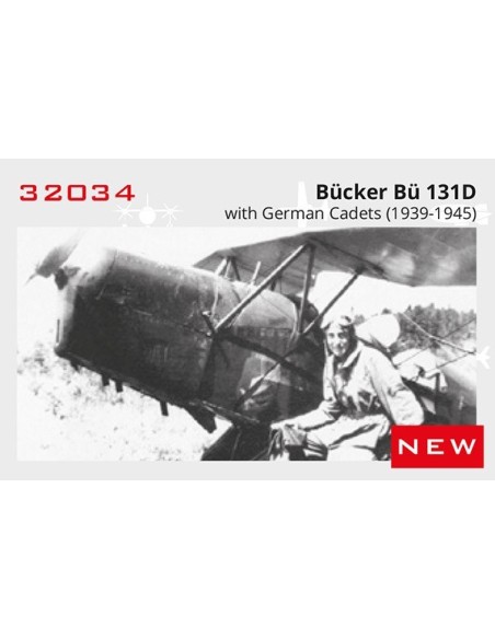 1:32 Bücker Bü 131D with German Cadets (1939-1945)