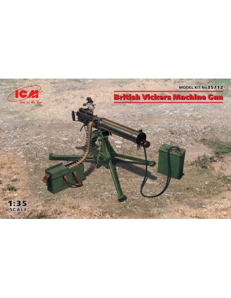 1:35 British Vickers Machine Gun