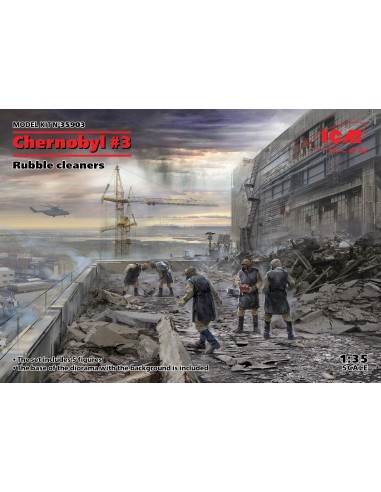 1:35 Chernobyl3. Rubble cleaners (5 figures)