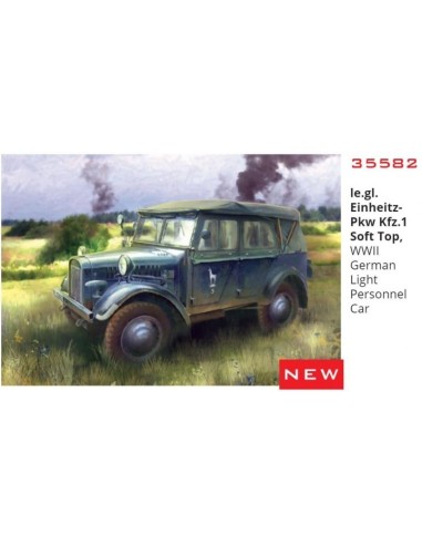 1:35 le.gl.Einheitz-Pkw Kfz.1 Soft Top, WWII