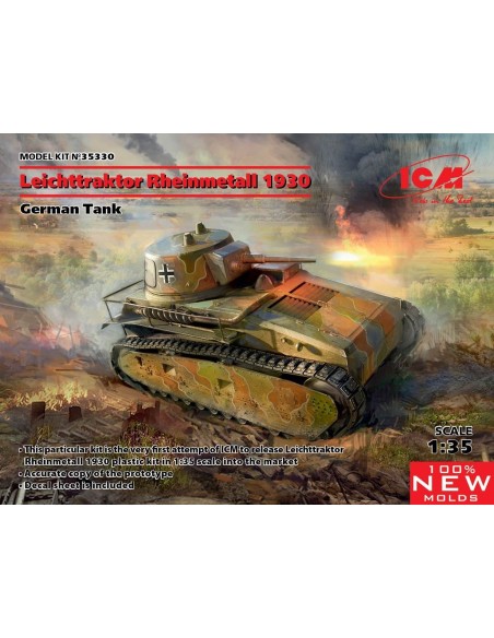 1:35 Leichttraktor Rheinmetall 1930, German Tank