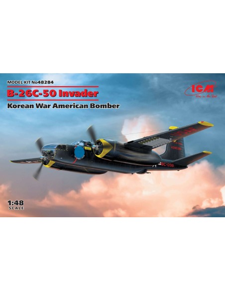 1:48 B-26C-50 Invader Korean American Bomber