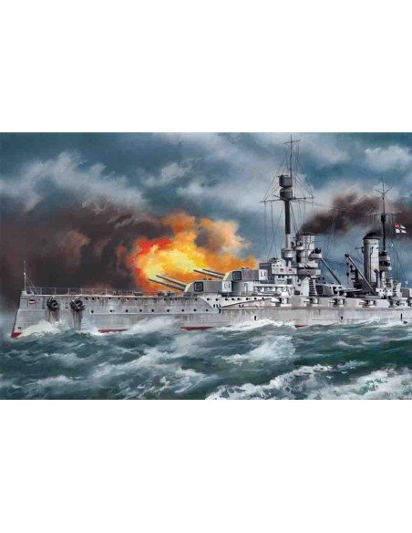 1:350 Kronprinz WWI German Battleship