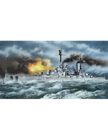 1:350 Kronprinz WWI German Battleship