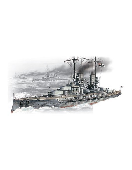 1:350 WWI German Battleship Grosser Kurfuerst