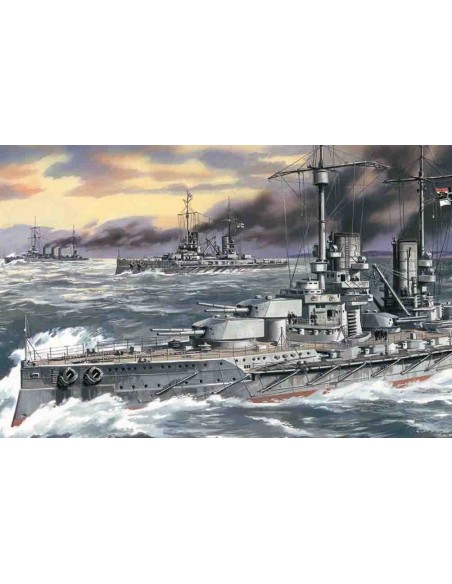 1:350 WWI German Battleship Grosser Kurfuerst