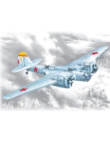 1:72 SB 2M-100A WWII Soviet Bomber