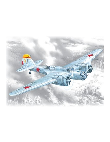 1:72 SB 2M-100A WWII Soviet Bomber