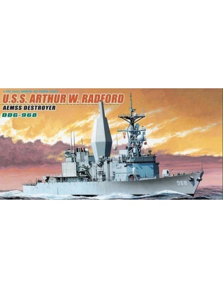 1:700 USS ARTHUR W.RADFORD AEMSS DESTROYER DDG-968