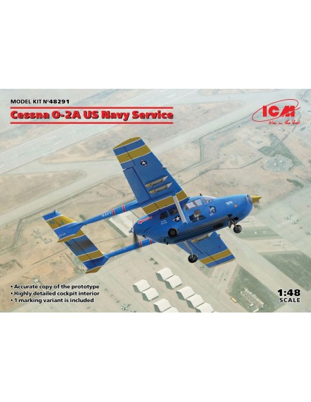 1:48 Cessna O-2A US Navy Service