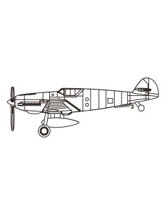 1:350 Bf109T
