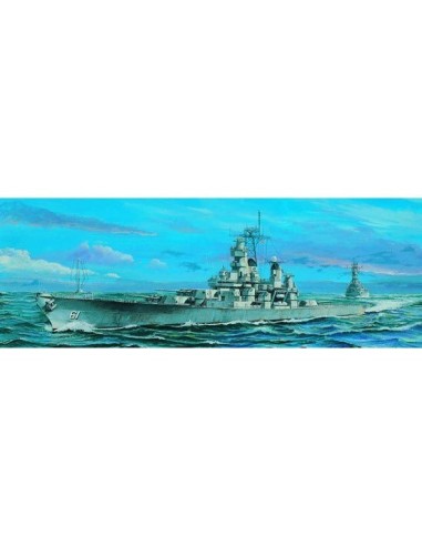 1:700 U.S. Battleship BB-61 Iowa 1985