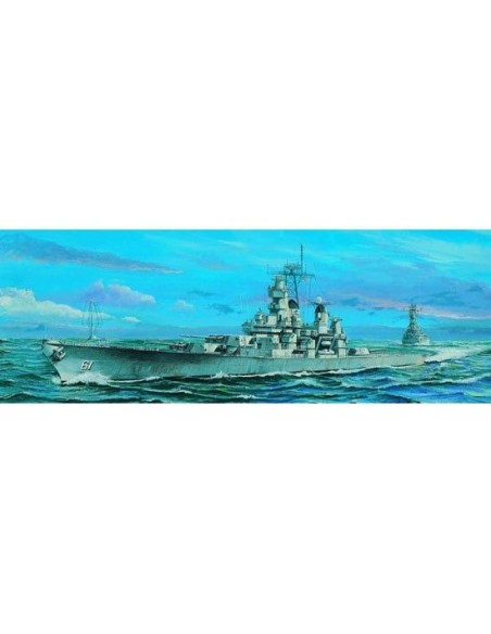 1:700 U.S. Battleship BB-61 Iowa 1985