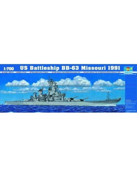 1:700 U.S. Battleship BB-63 Missouri 1991