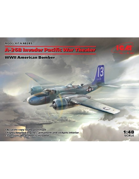 1:48 A-26 Invader Pacific War Theater, WWII