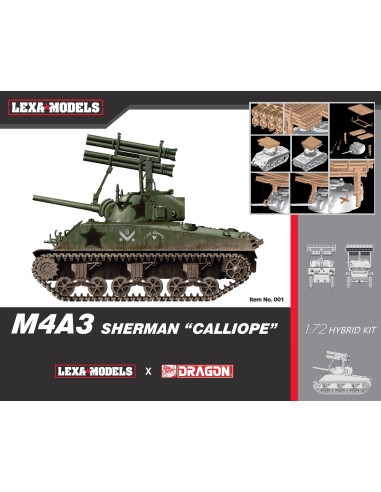 1:72 M4A3 SHERMAN CALLIOPE