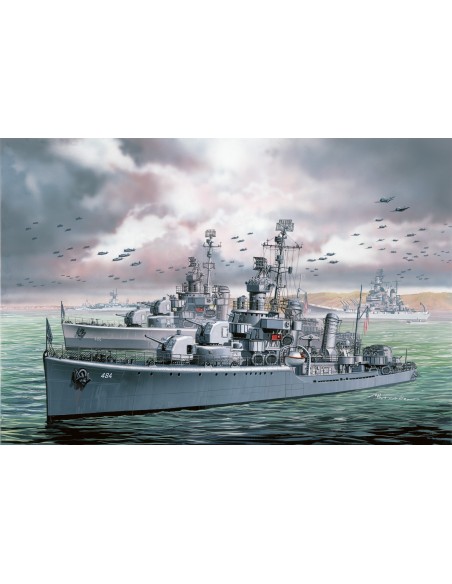 1:700 USS Buchanan DD-484 1945