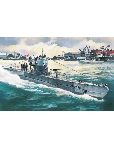 1:144 U-Boat Type IIB (1943) German Submarine