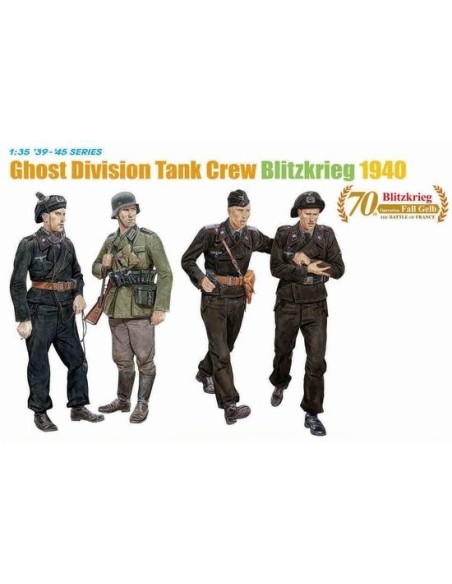 1:35 Ghost Division Tank Crew (Blitzkrieg 1940)